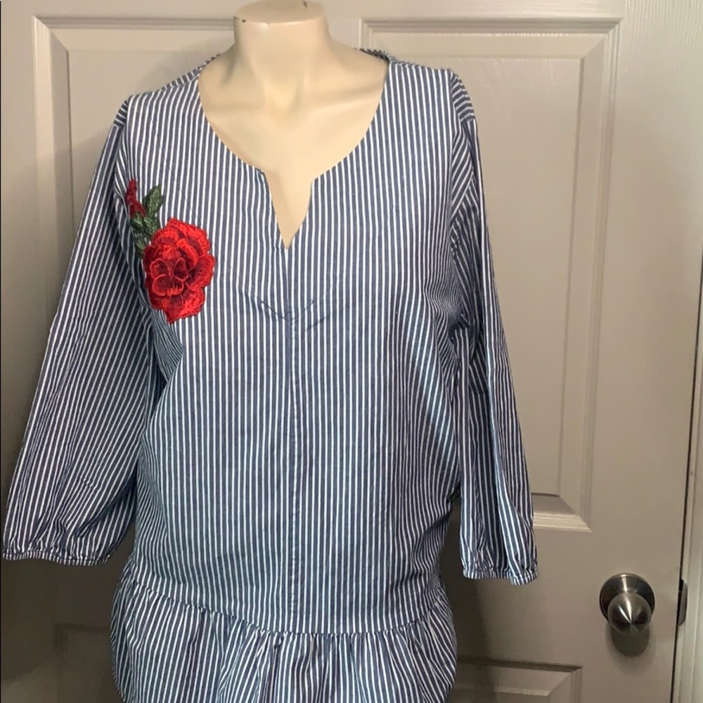 Moa Moa’s Red Rose Blouse